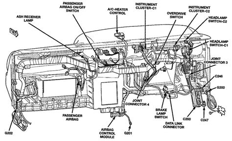 98 dodge ram door wiring harness 