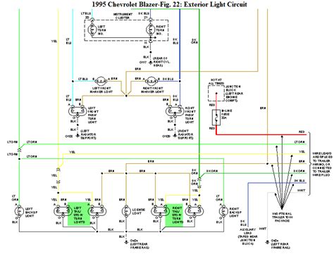 99 Chevy Blazer Brake Light Wiring Diagrams