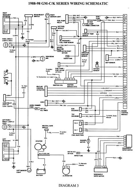 99 Chevy Radio Wiring Diagram