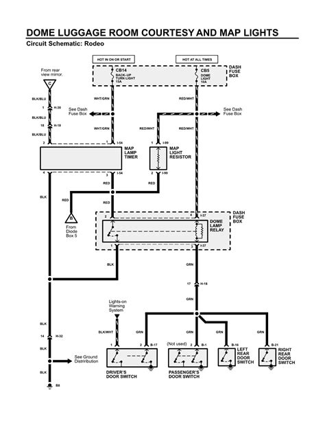 99 F350 Dome Light Wiring Diagram