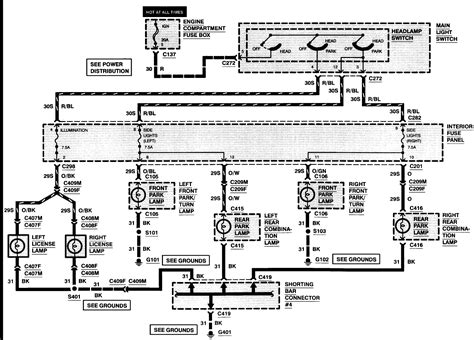 99 Ford Contour Wiring System