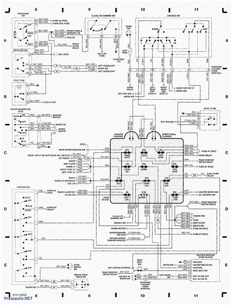 99 Jeep Wrangler Heater Wiring Diagram