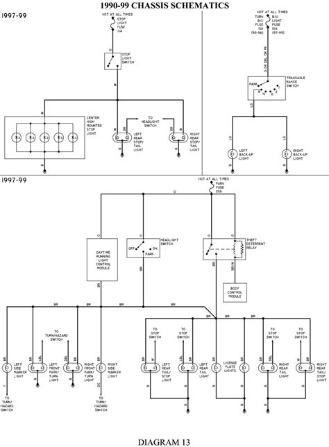 99 Lumina Turn Signal Wiring Diagram