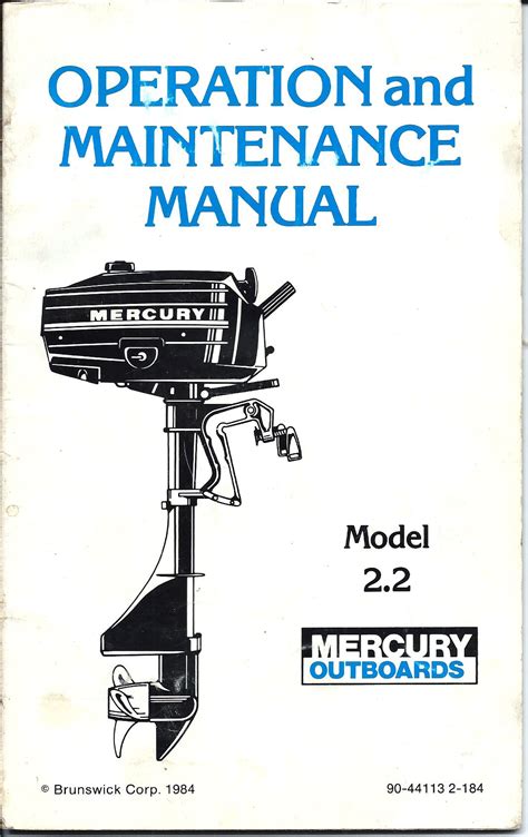 99 Mercury Outboard 2 Stroke Manual