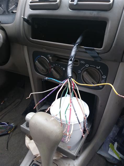 99 Toyota Camry Stereo Wiring Color