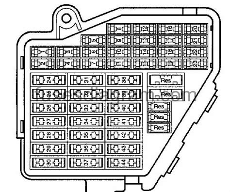 99 a4 fuse box 