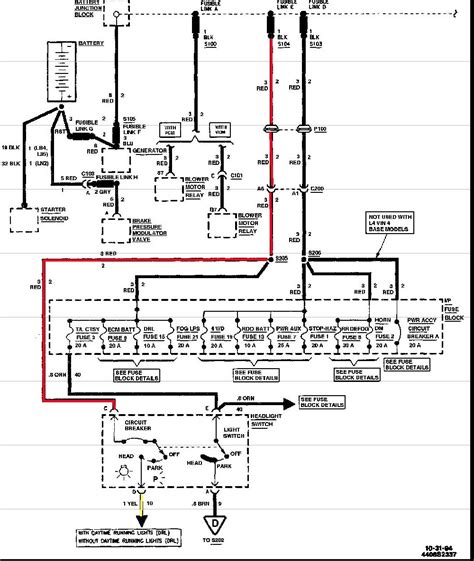 99 chevy pickup headlight wiring diagram 