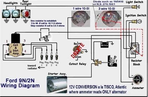 9n Ford Tractor Wiring Diagram