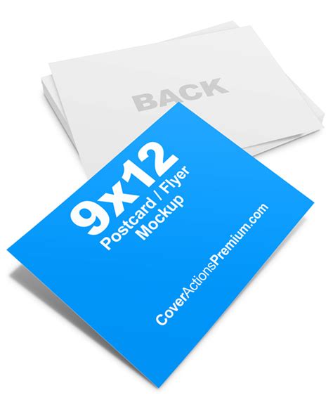 9x12 Postcard Template