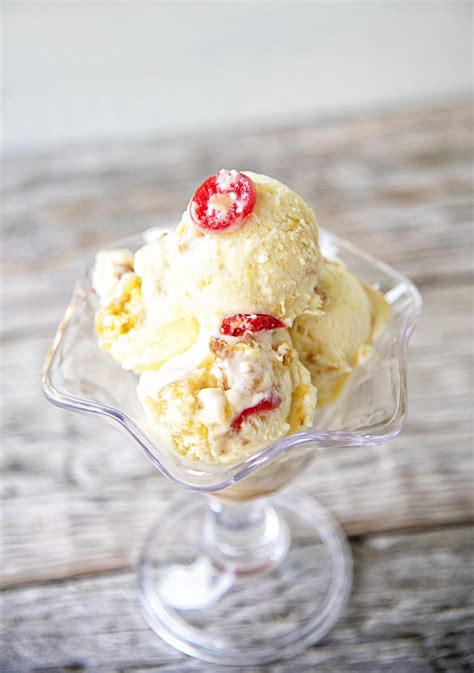 A Summertime Treat: The Delectable Pineapple Upside Down Ice Cream