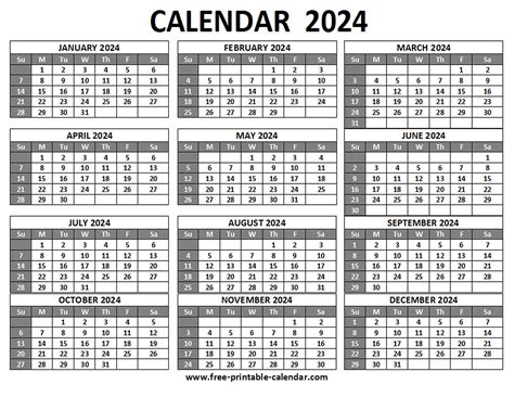 A-printable-calendar.com