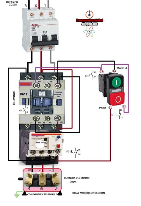 Ab Motor Starter Wiring Diagram