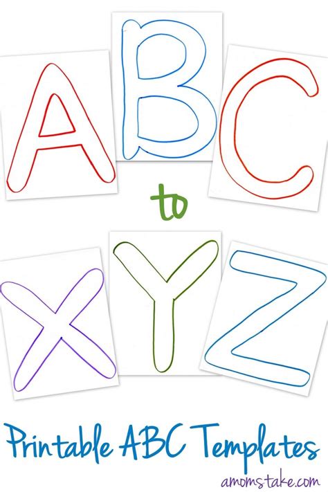 Abc Templates Free