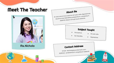About Me Google Slides Template