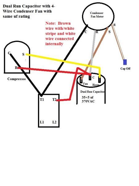 Ac Condenser Fan Motor Wiring Diagram