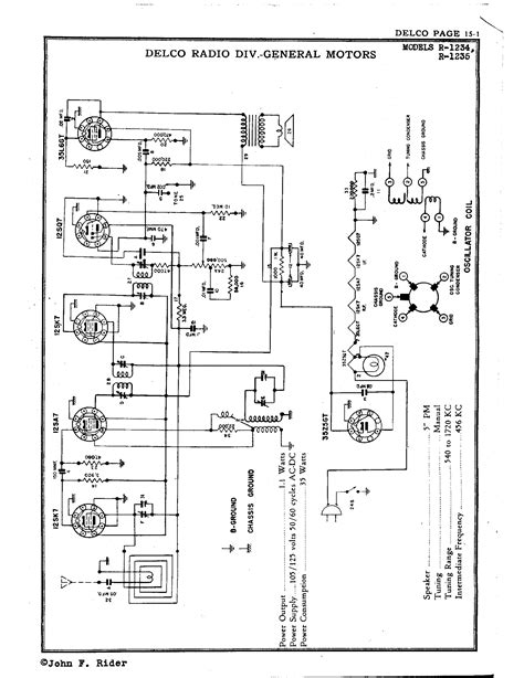 Delco Radio Wiring Color Codes Era Electrical Schemes