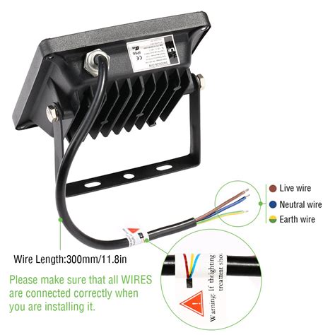 Ac Led Flood Light Wiring