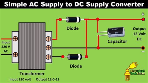 Ac To Dc Convertor Wiring Diagram