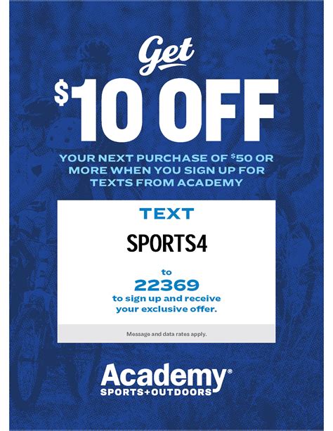 Academy Sports In Store Printable Coupons