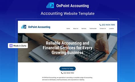 Accounting Site Template