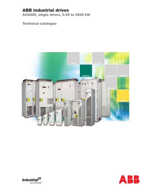 Acs800 Single Drives Technical Catalogue