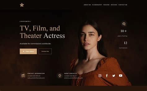 Actor Web Template