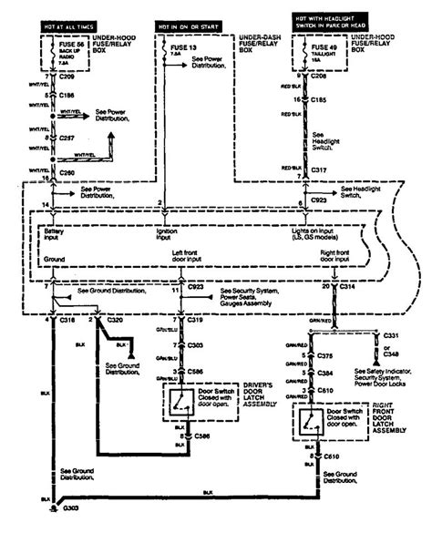 Acura Legend Radio Wiring Diagram