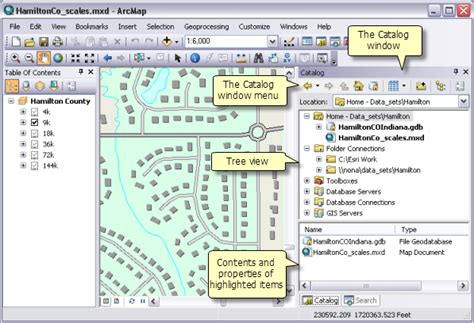 Add Catalog Window In The Desktop Window Arcmap