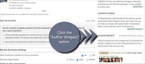 Add Goodreads Widget To Library Catalog
