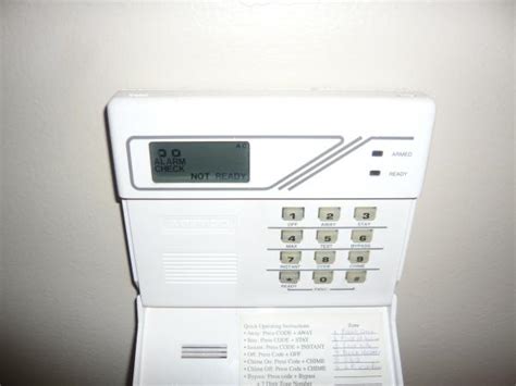 Ademco Alarm System Manual Low Battery