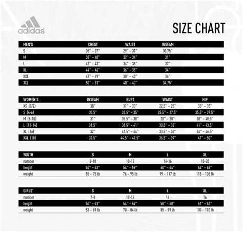 Adidas Belt Size Chart