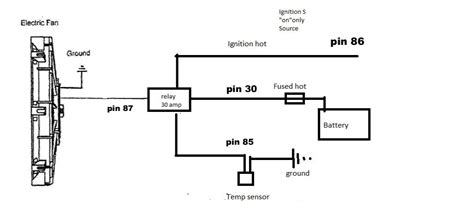 Adjustable Radiator Fan Control Wiring Diagram