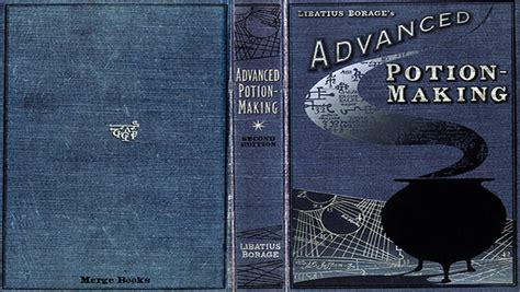 Advanced Potion Making Book Cover Printable