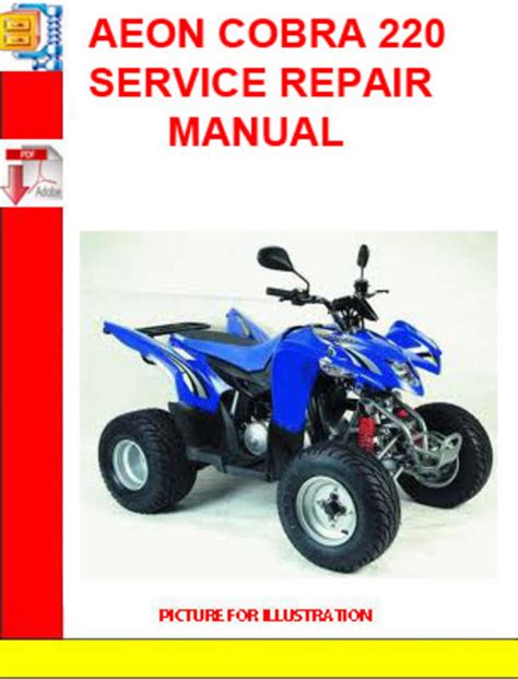 Aeon 2002 To 2009 Cobra 220 Service Repair Manual