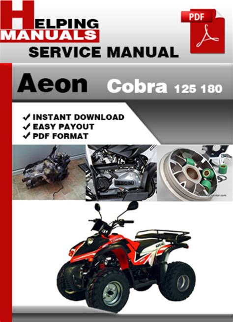 Aeon Cobra 125 180 Aeon Cobra 125 180 Factory Service Repair Manual Pdf