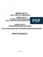 Aficio Mp3260c Mp5560c Mp6000c Mp7500 Full Service Manual