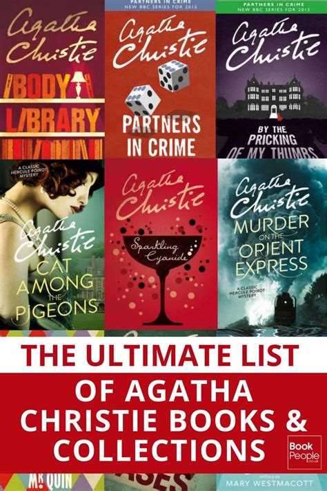Agatha Christie Books In Order Printable List
