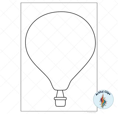 Air Balloon Template