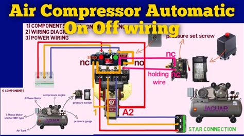 Air Compressor 220v Wiring Diagram