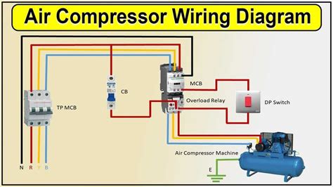 Air Compressor Control Wiring Diagram