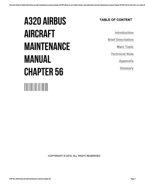 Aircraft Maintenance Manual Free