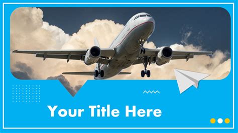 Airplane Slides Template
