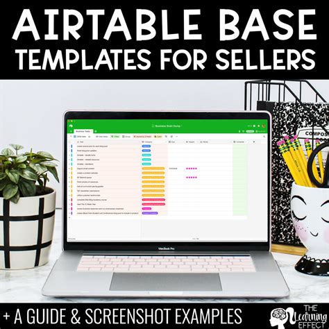 Airtable Templates For Sale