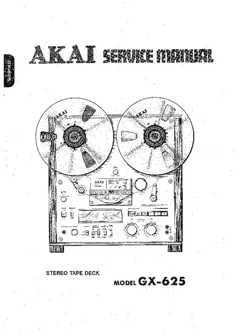 Akai Gx 270d Service Manual Schematic Diagram