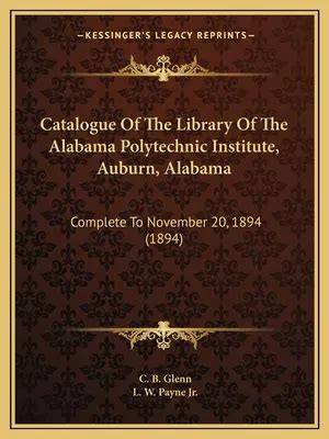 Alabama A M Library Catalogue