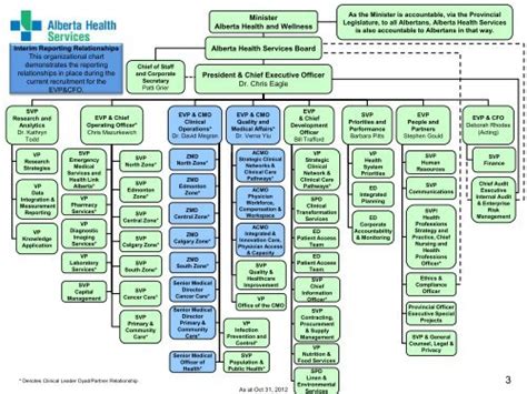 Alberta Health Services Org Chart