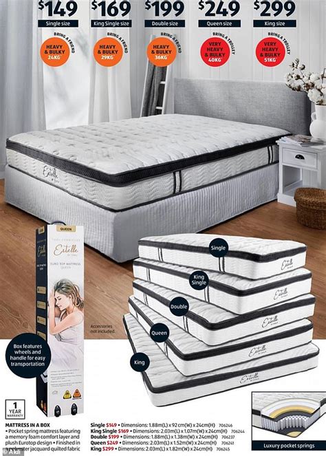 Aldi Mattress In A Box Catalogue