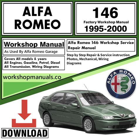 Alfa Romeo 145 146 Service Repair Manual Workshop