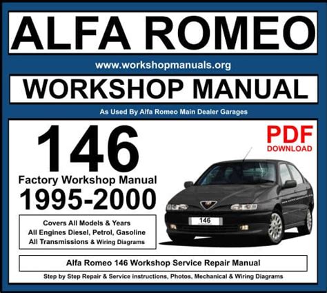 Alfa Romeo 146 Repair Manual