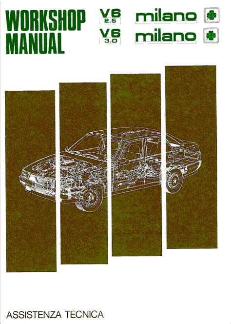 Alfa Romeo 75 Milano 3 0 2 5 V6 Service Repair Manual